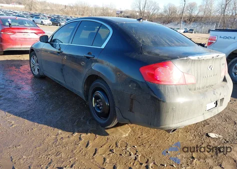 2013 Infiniti G37X z USA, uszkodzony, nr VIN JN1CV6AR1DM352665